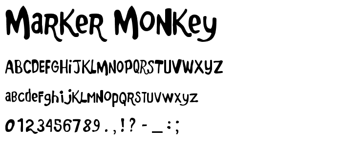 Marker Monkey police